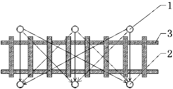 A monitoring system for bad section of track branching