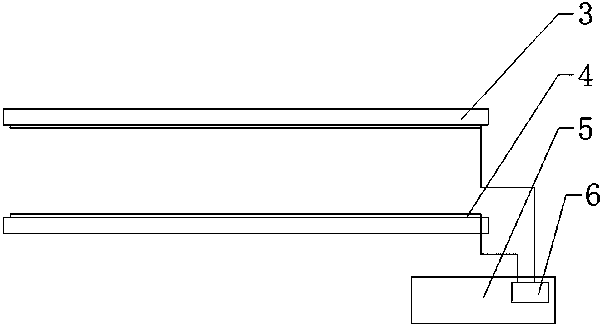 A monitoring system for bad section of track branching