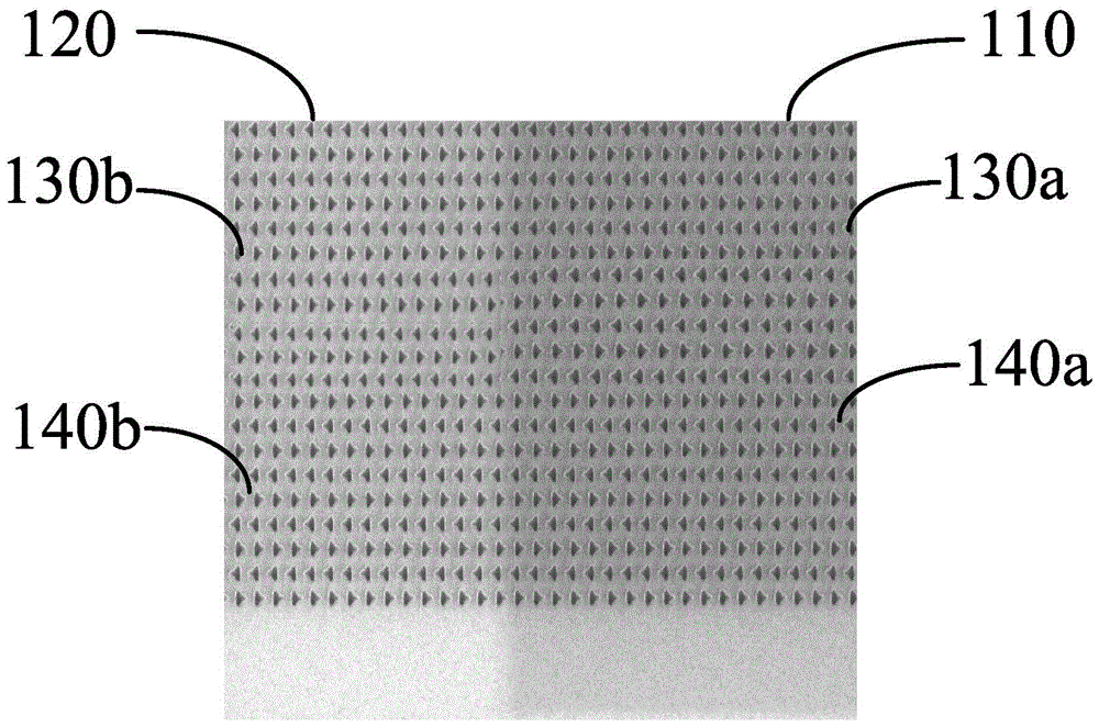 Electron beam defect scanner matching degree test structure and test method