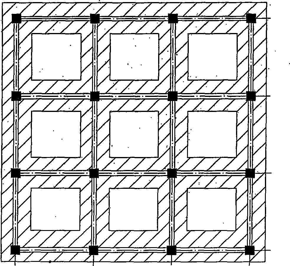 Method for supporting and replacing bed plate foundation