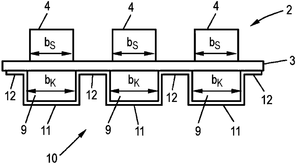 Energy storage device and motor vehicle