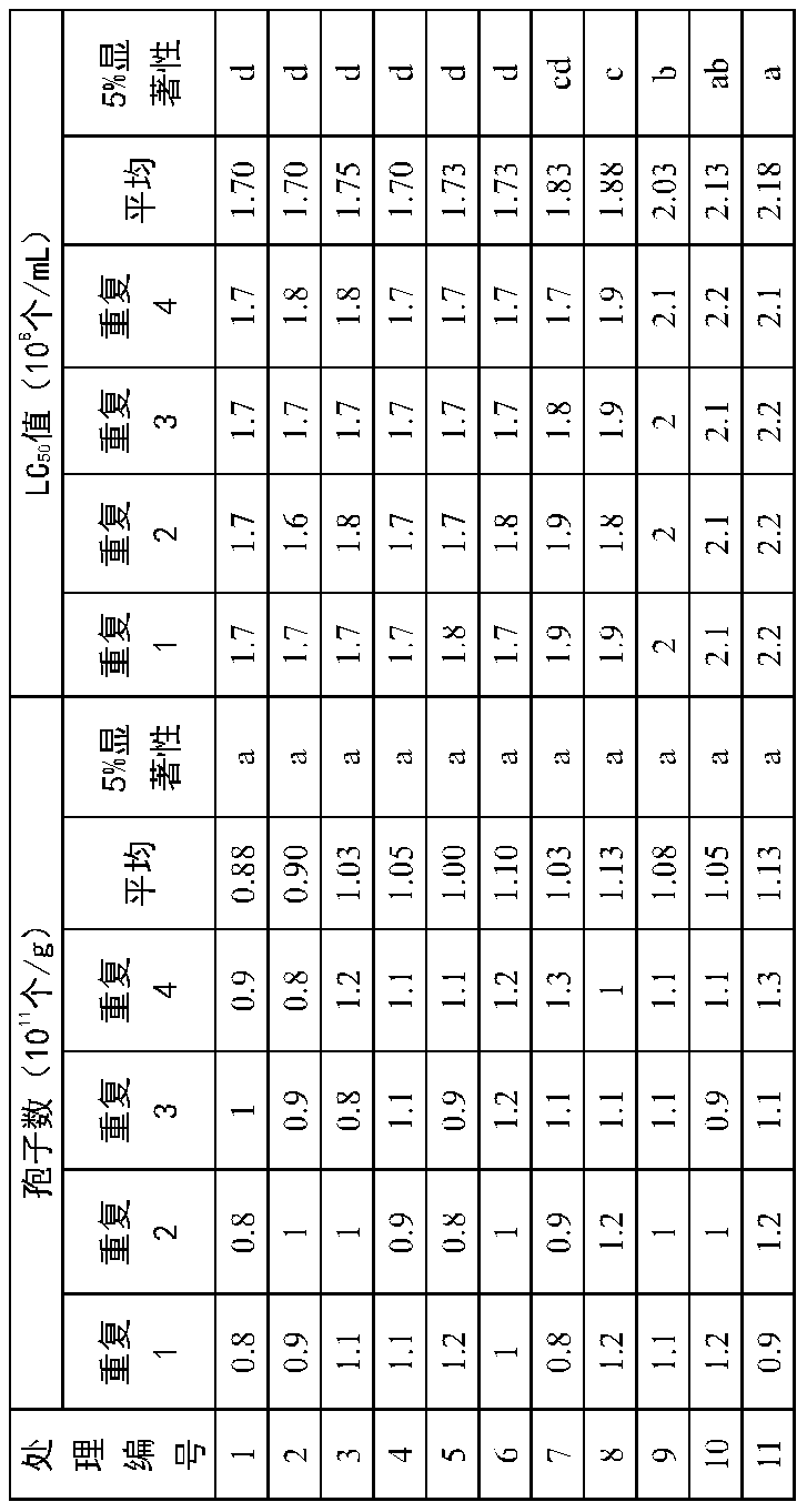 Culture medium for cultivating high-toxicity Metarhizium anisopliae and preparation of Metarhizium anisopliae and application of preparation