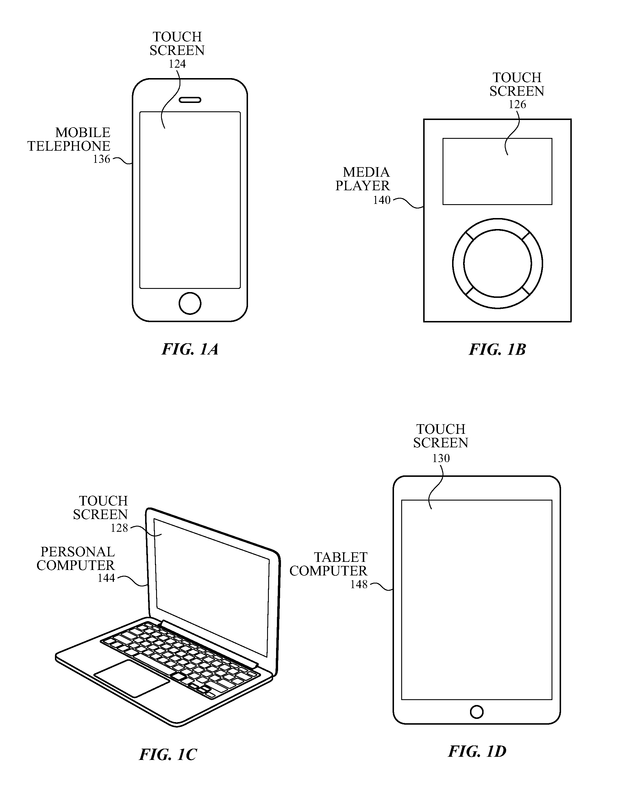 Timing scheme for touch screen supporting variable refresh rate