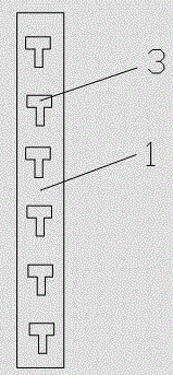 Metal connecting frame