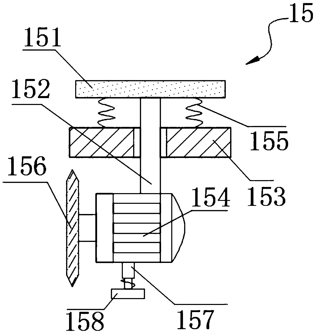 A cutting device for cable processing with fixed function