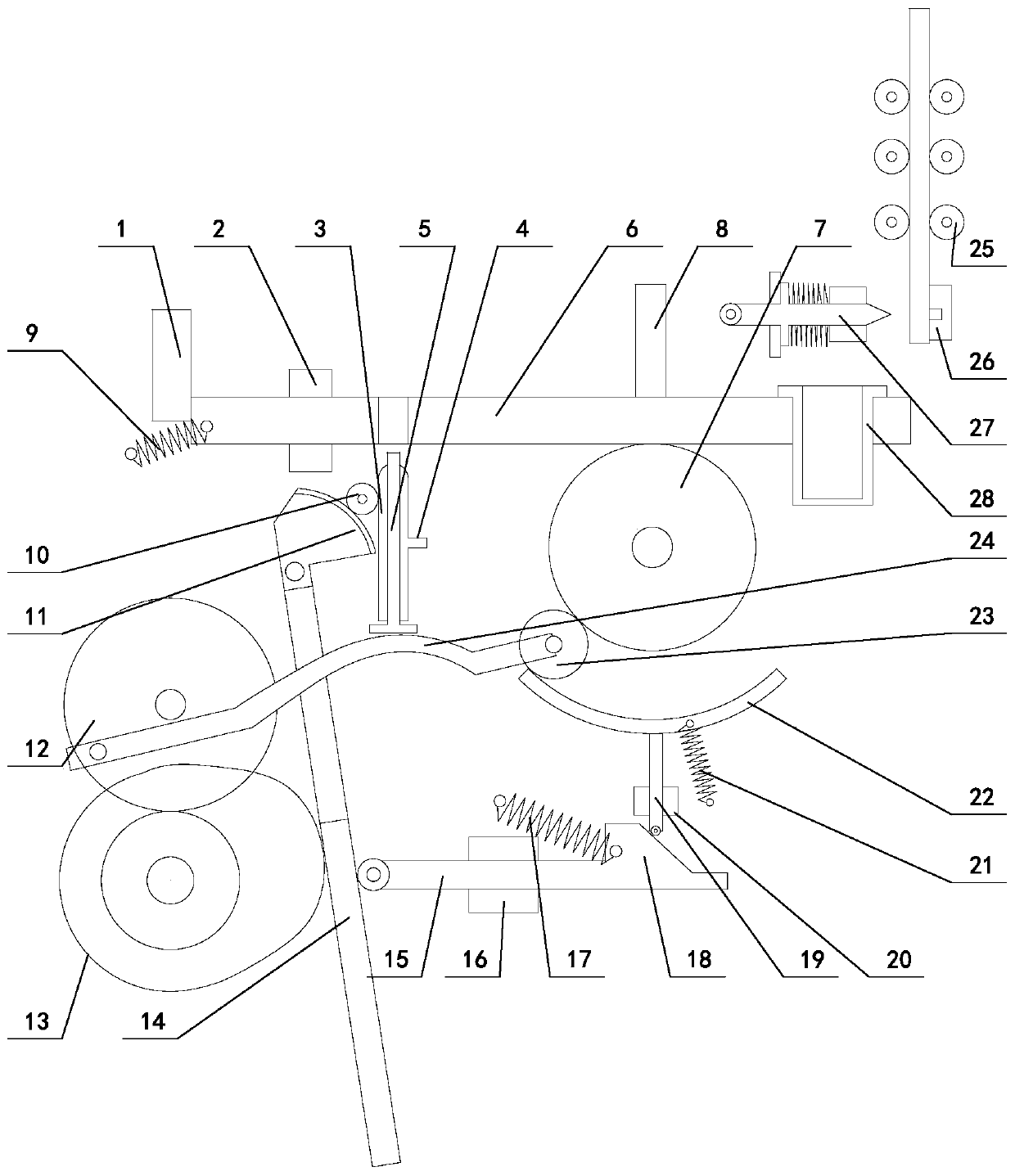 Automatic cutting long strip workpiece equipment