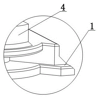 A step-type moving head lamp holder