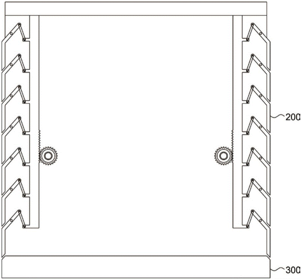 Heat radiation structure of intelligent switch cabinet