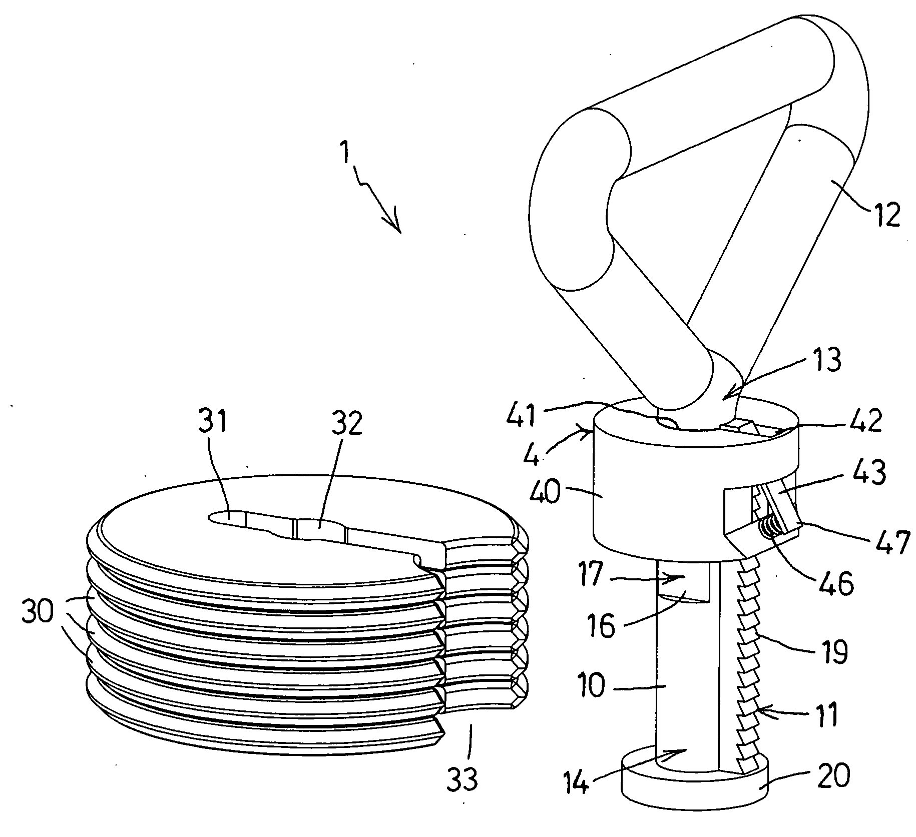 Adjustable kettlebell