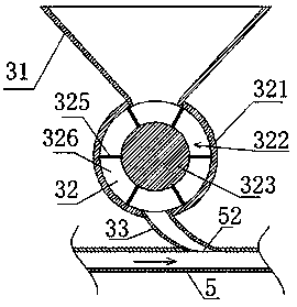 Pneumatic feeding machine