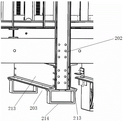 Large-tonnage automobile loading elevator