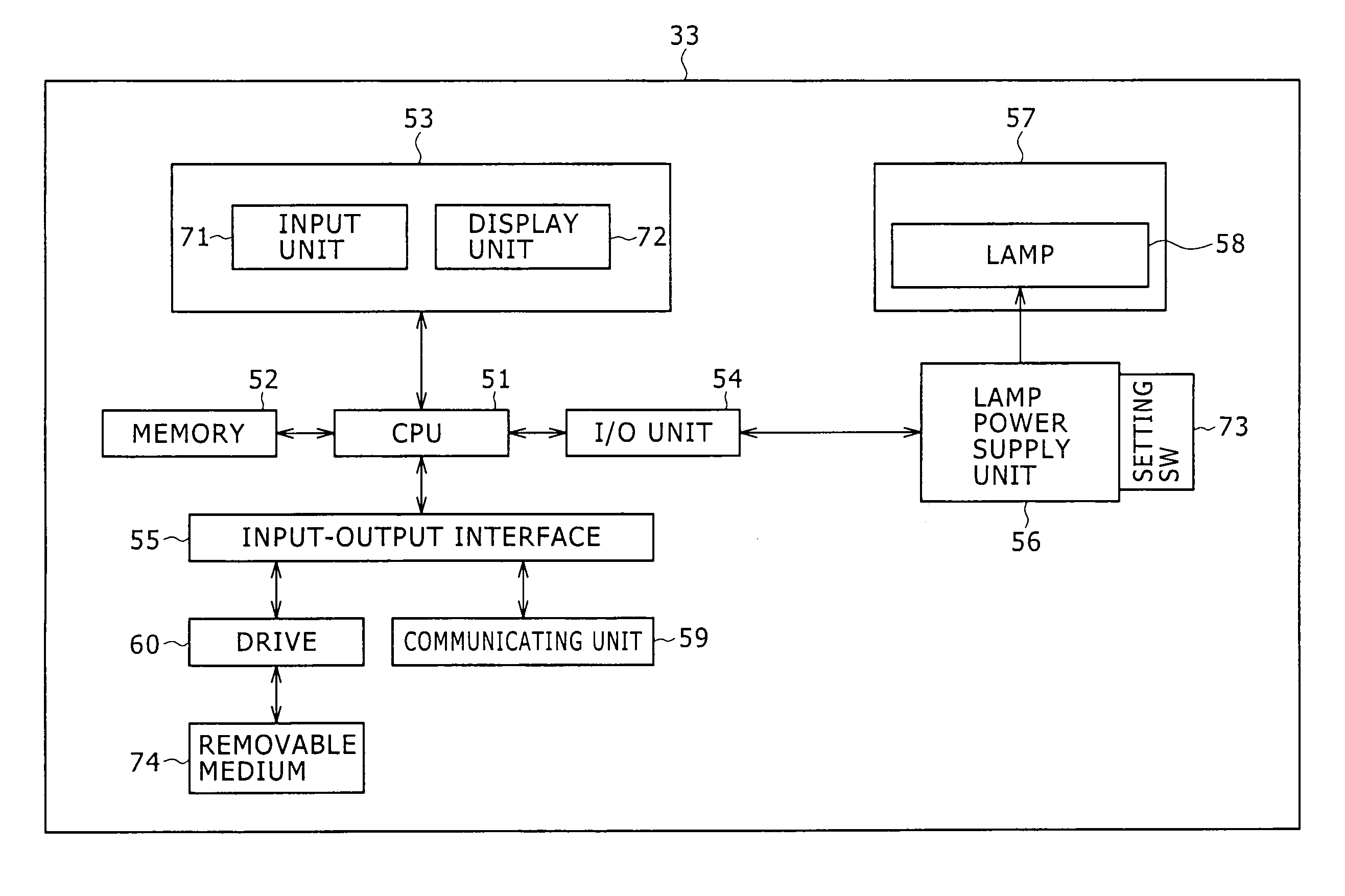 Projector and control method thereof