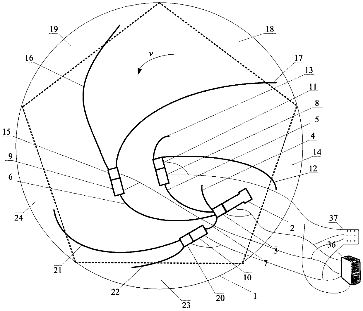 Fish welfare intelligent culture system and method for circulating water culture mode