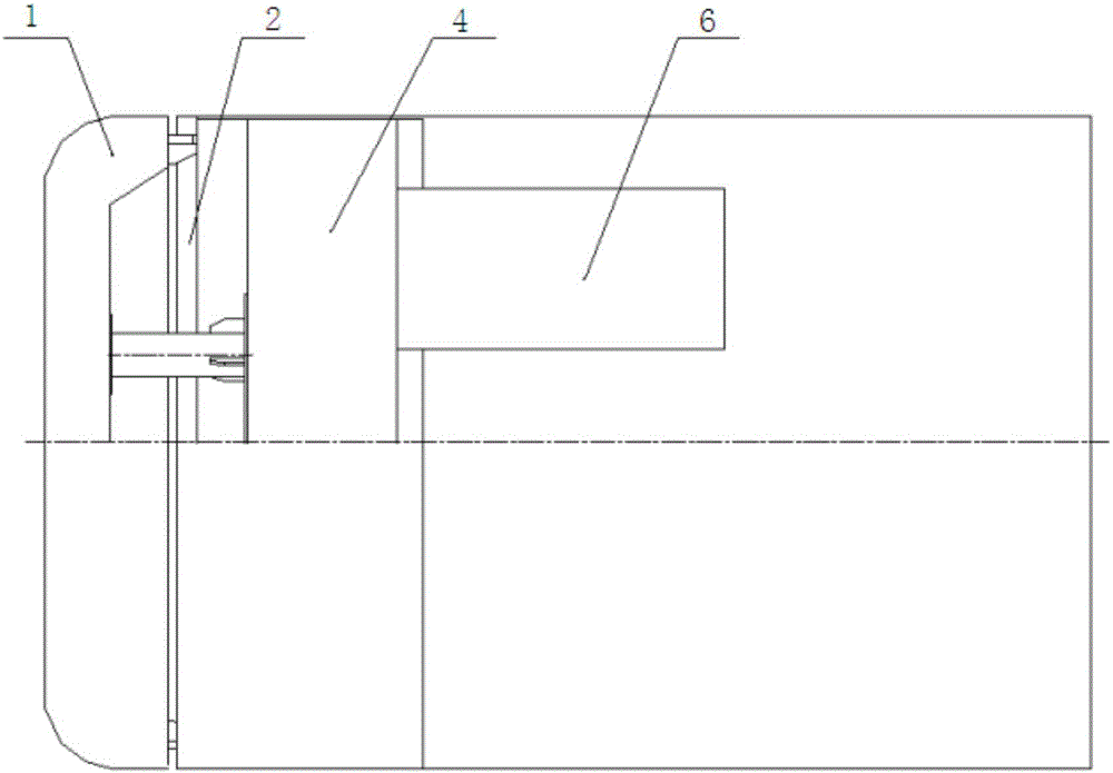 Auxiliary tool changing device of slurry balance shield tunneling machine and application method of auxiliary tool changing device