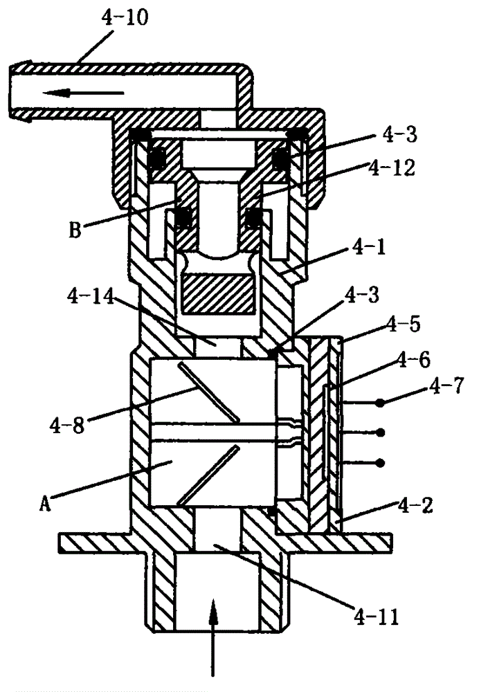 Electric boiler of metal water tank heated by light wave, with decompression function