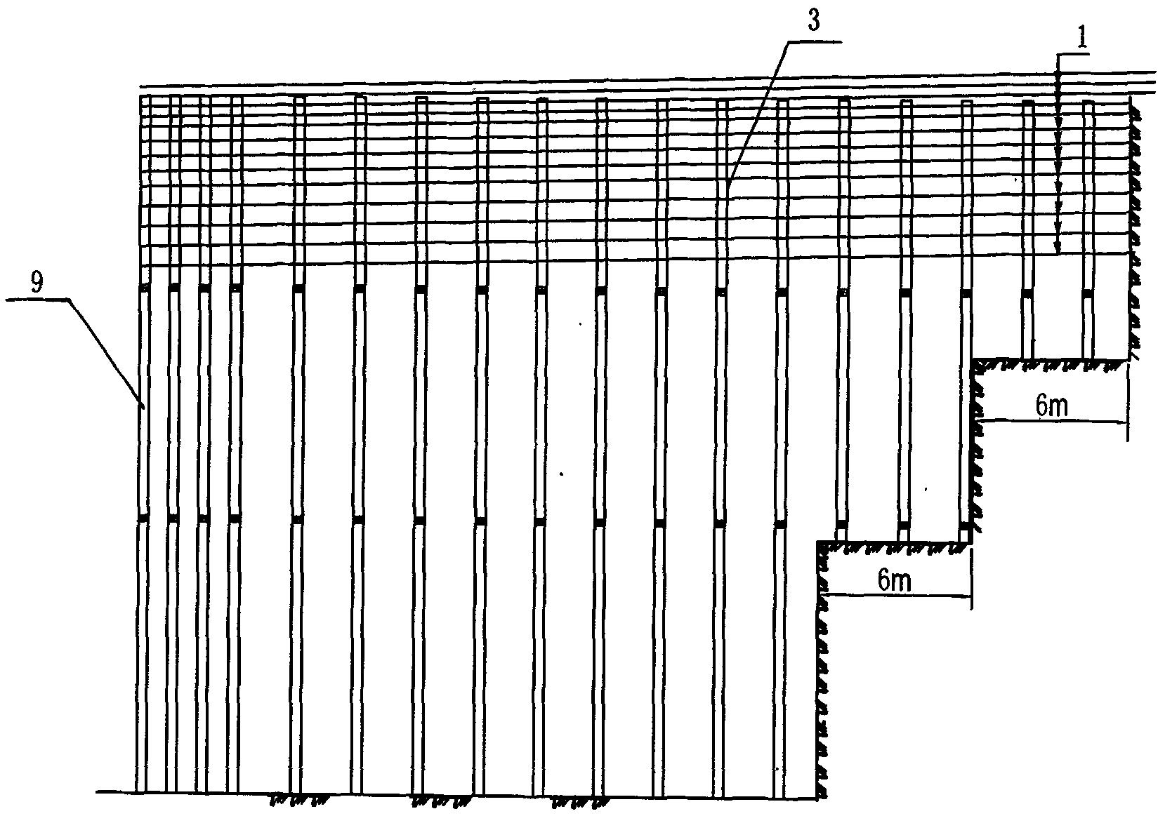 Construction method of V-level surrounding rock tunnel