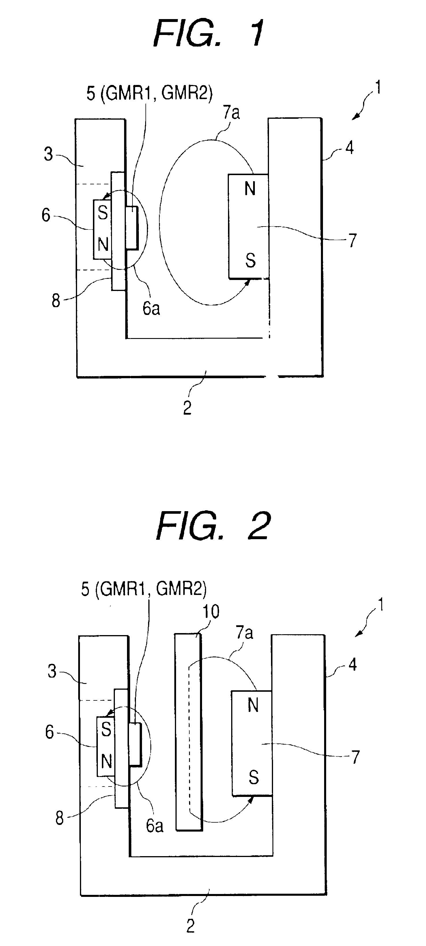 Magnetic switch capable of instantaneous switching of an output signal and magnetic sensor