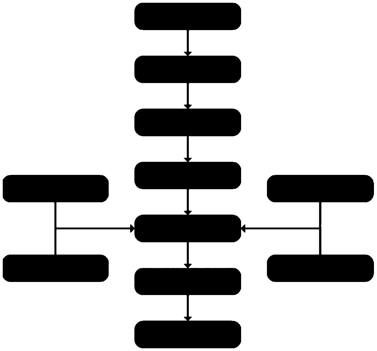 Open caisson pressing sinking method construction method