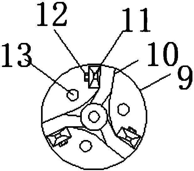 Combined type milling cutter