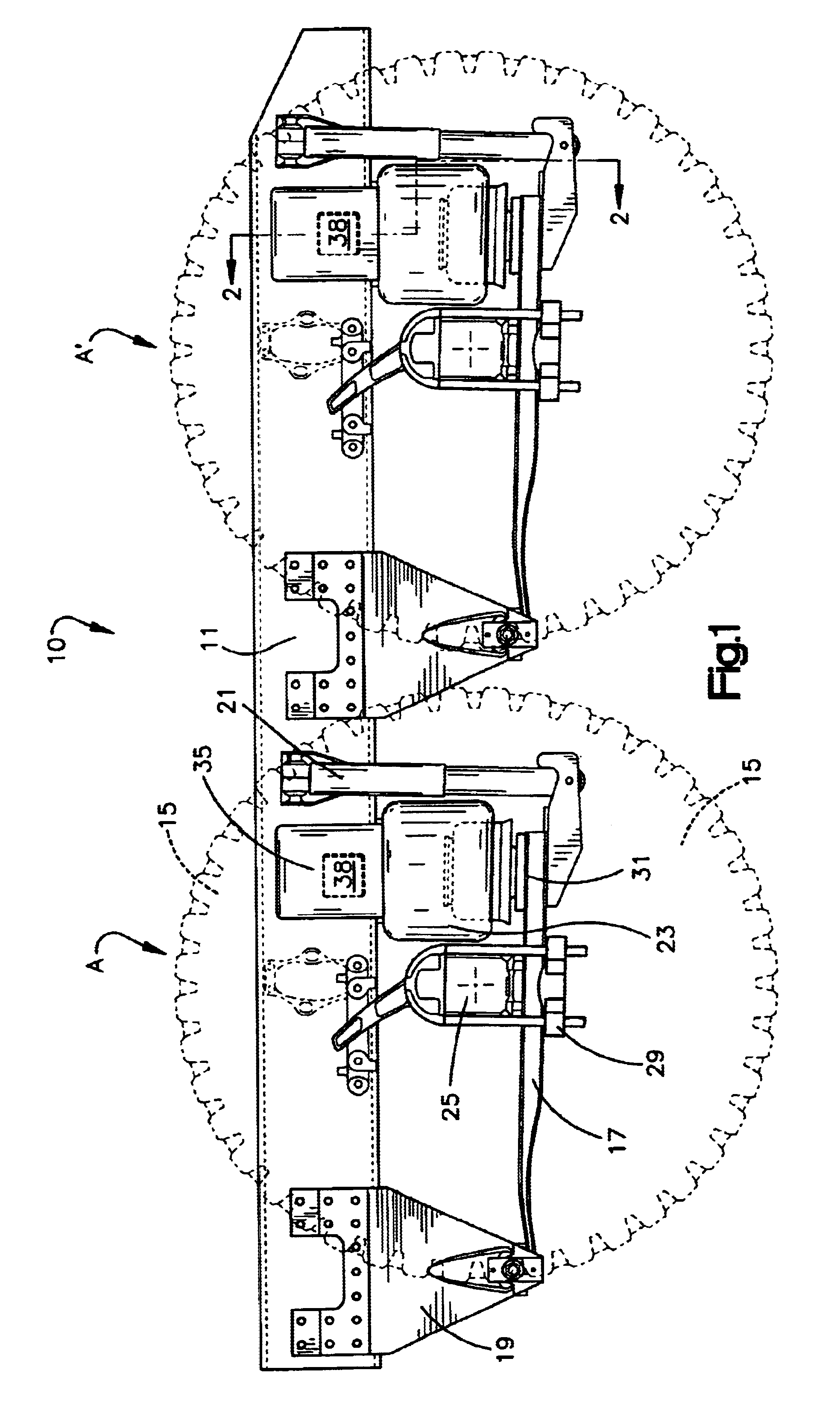 Air spring stiffness controller