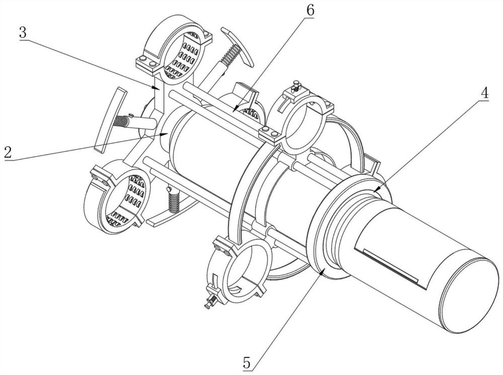 A rapid stripping device and method for testing outer sheath of cable