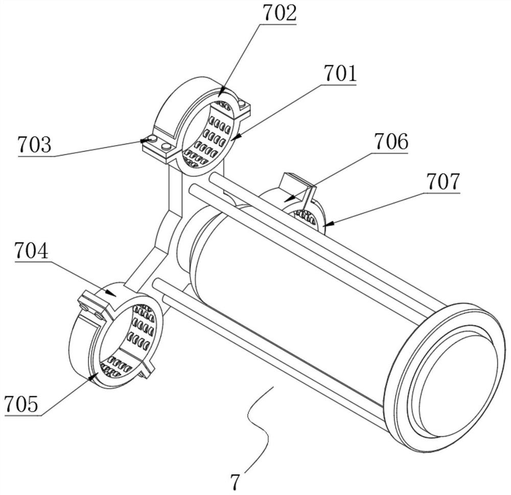 A rapid stripping device and method for testing outer sheath of cable