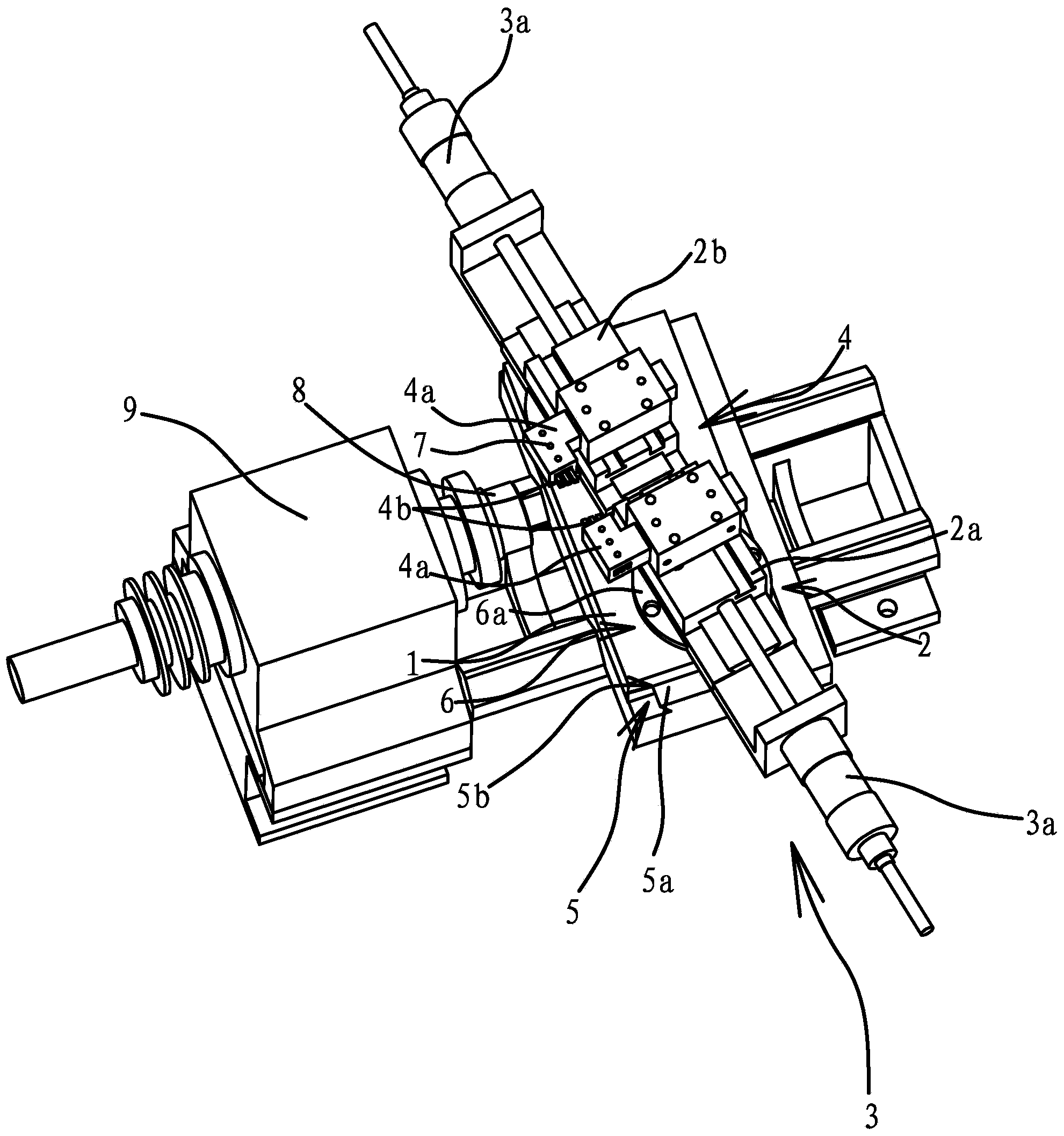 Dovetail groove turning device