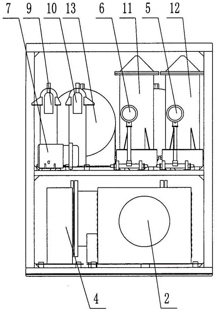 Hydrogen-oxygen mixed gas integrated generator