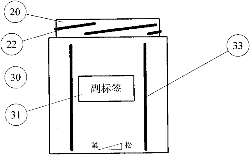 Combined type pathological specimen container and use method thereof