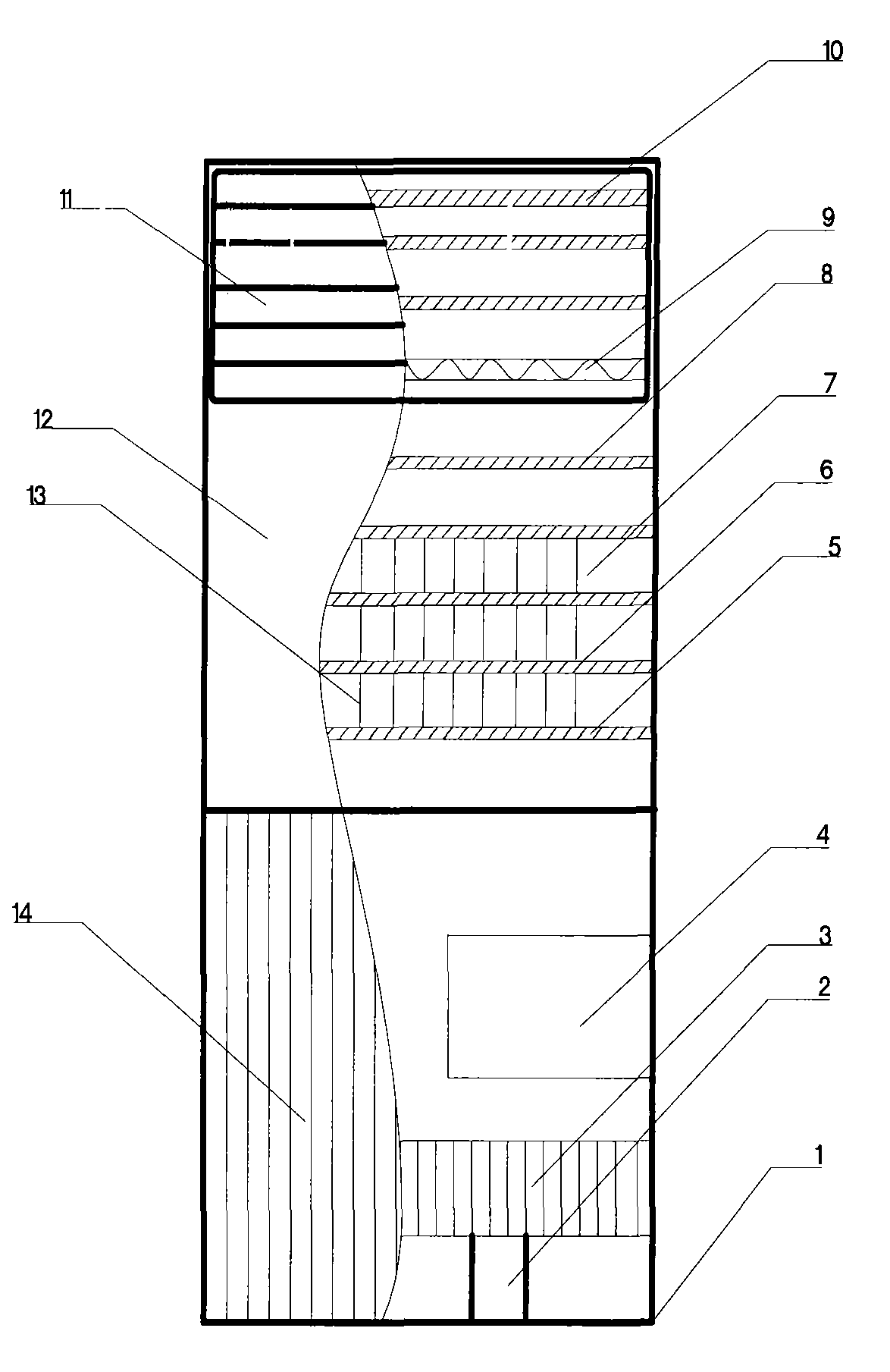 Air-purifying, sterilizing and heating sterilizer