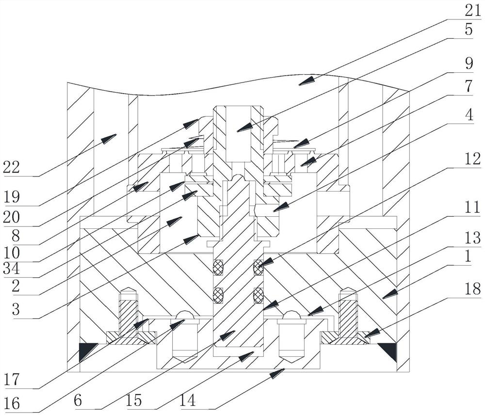 Double-adjustable damping shock absorber