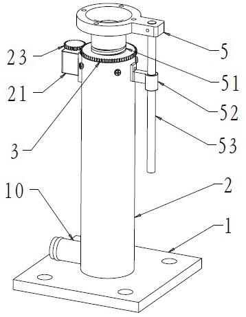 Liftable dish washing plate