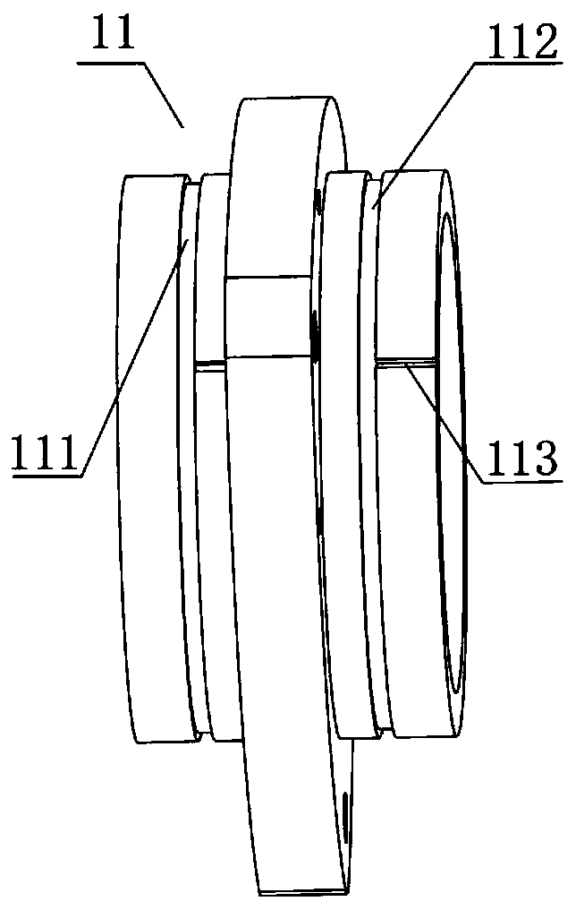 Integrated automobile hub bearing based on fiber bragg grating sensing and manufacturing method of integrated automobile hub bearing