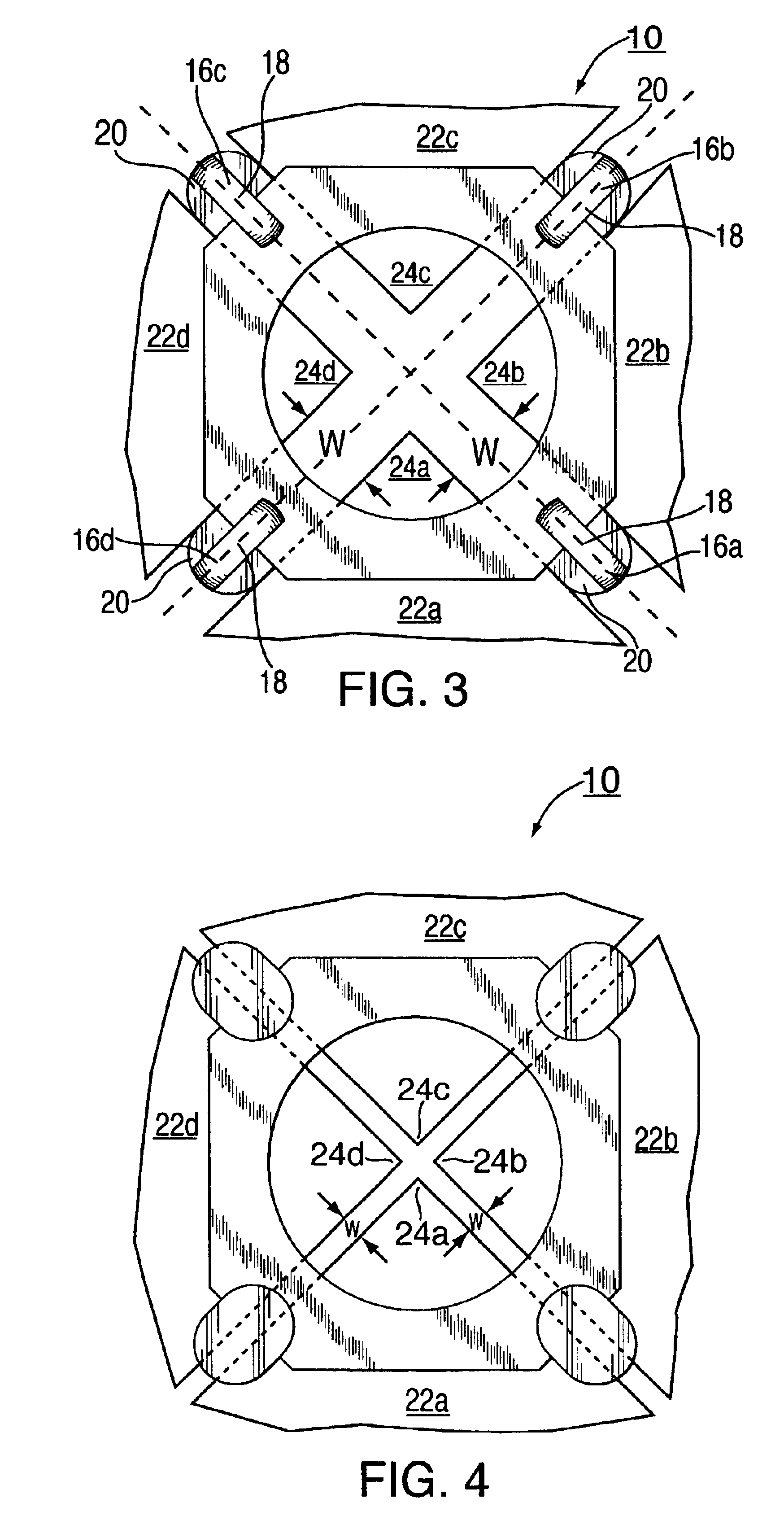 Dual spacing width tile spacer