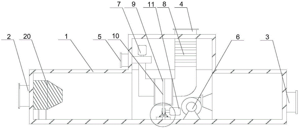 Air drier for machine room