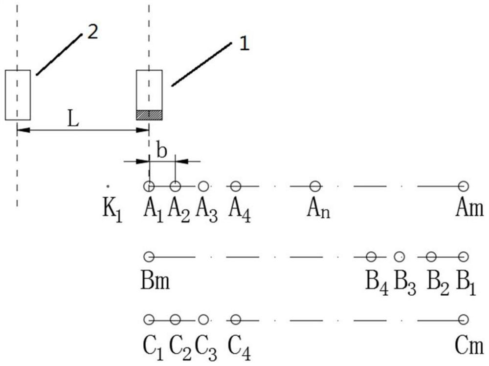 Flying dispensing method and flying dispensing equipment