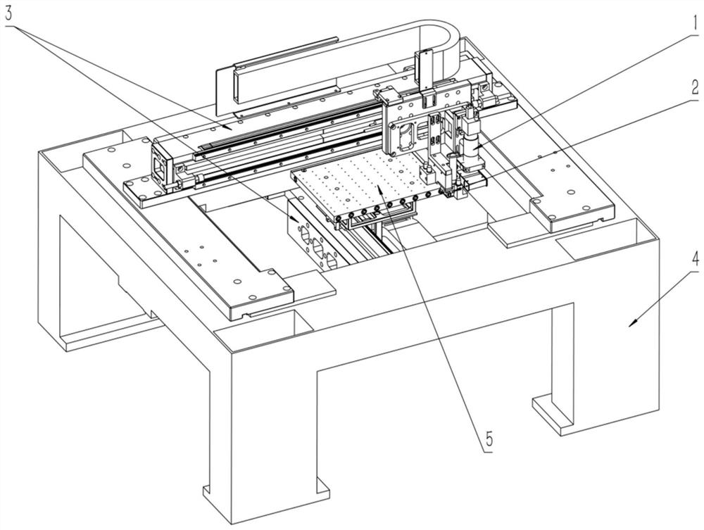 Flying dispensing method and flying dispensing equipment