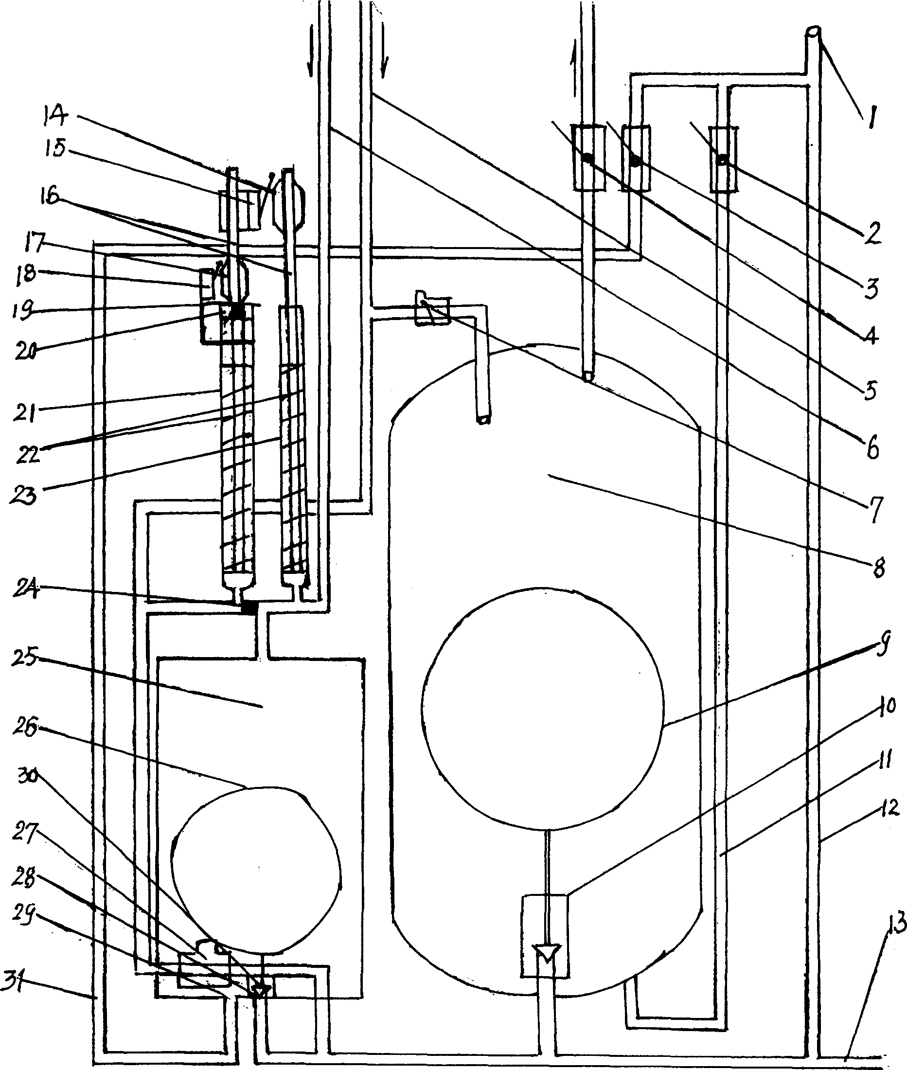 Pressure self-adjusting full-automatic exhaust gas controller