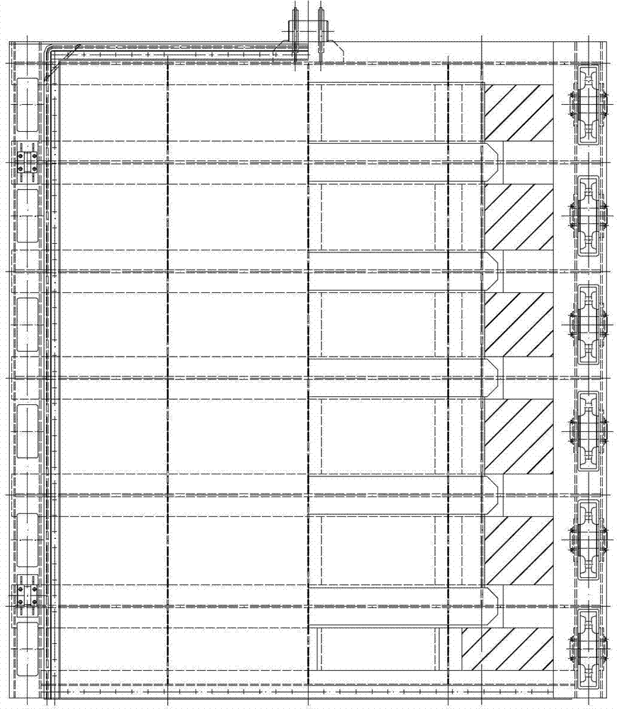 High-lift lock integrated plane valve