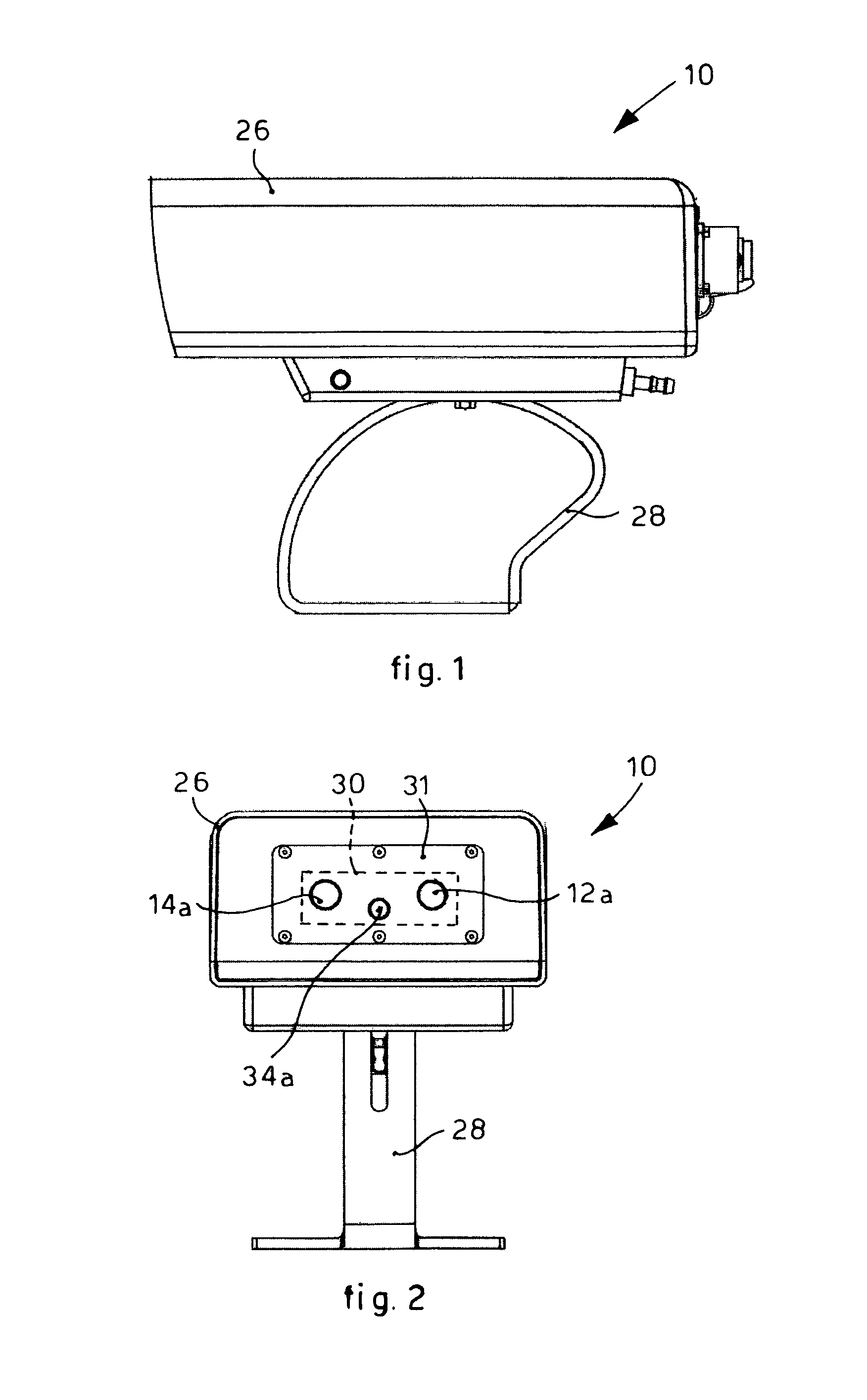 Device for measuring the speed of products in movement, in particular metal rolled products in a rolling line, and relative method