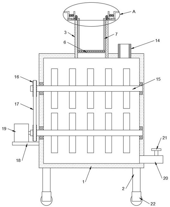 Industrial water treatment equipment and process