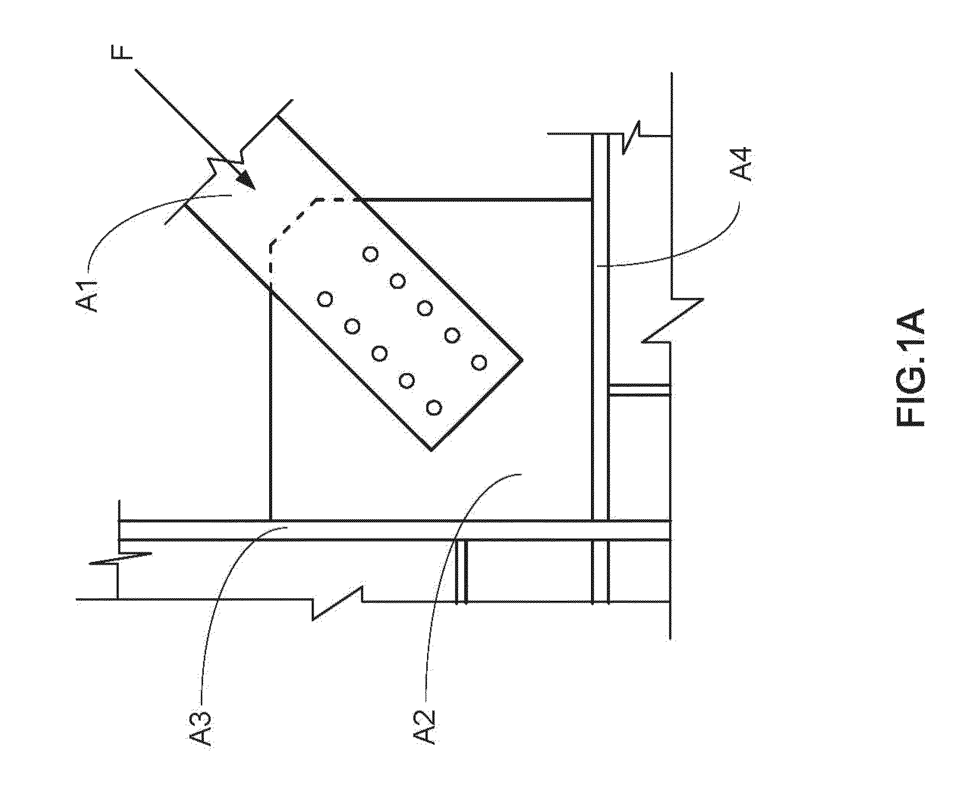 Laterally restrained joint structure