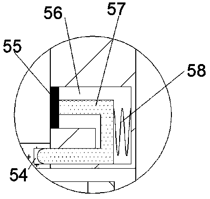 Medical waste treatment box for internal use of hospital