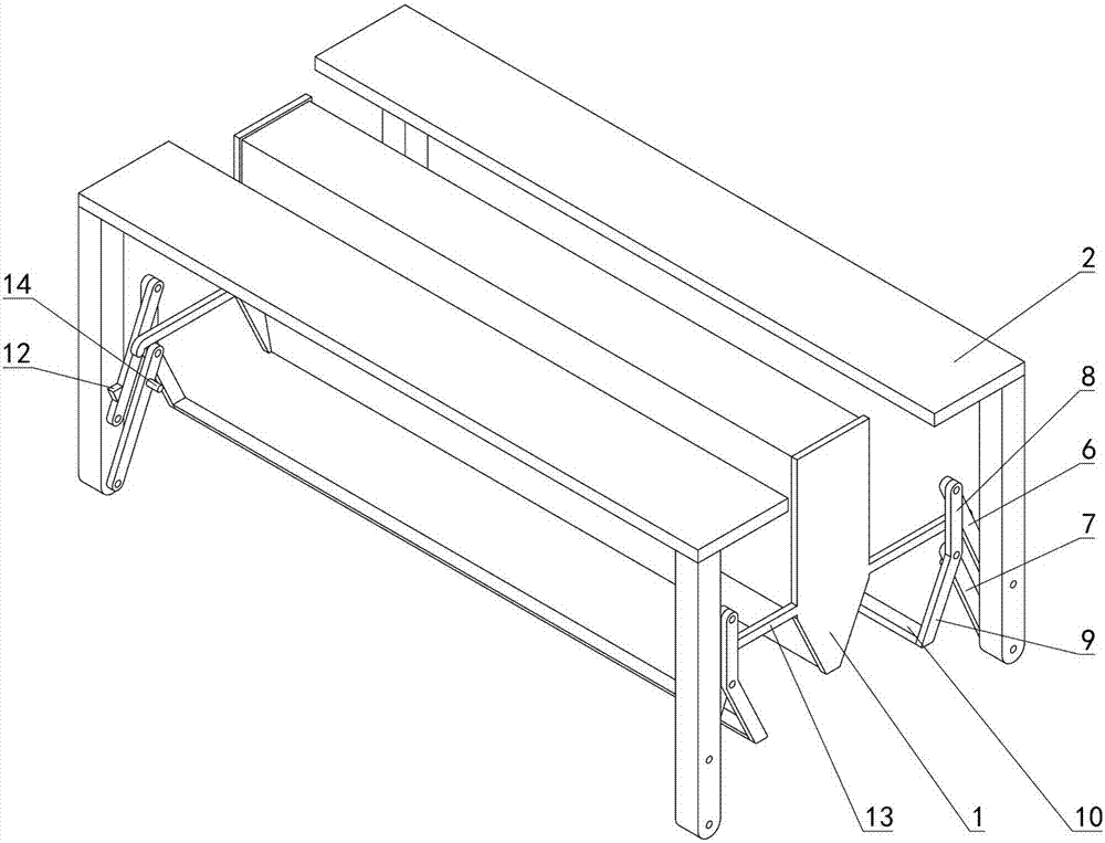 Thermoplastic film cutting device for adhesive tape packaging