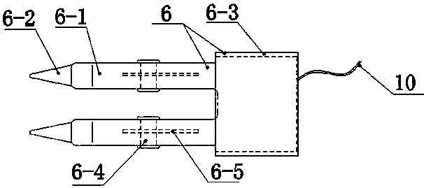 Electric washing device of temperature controller