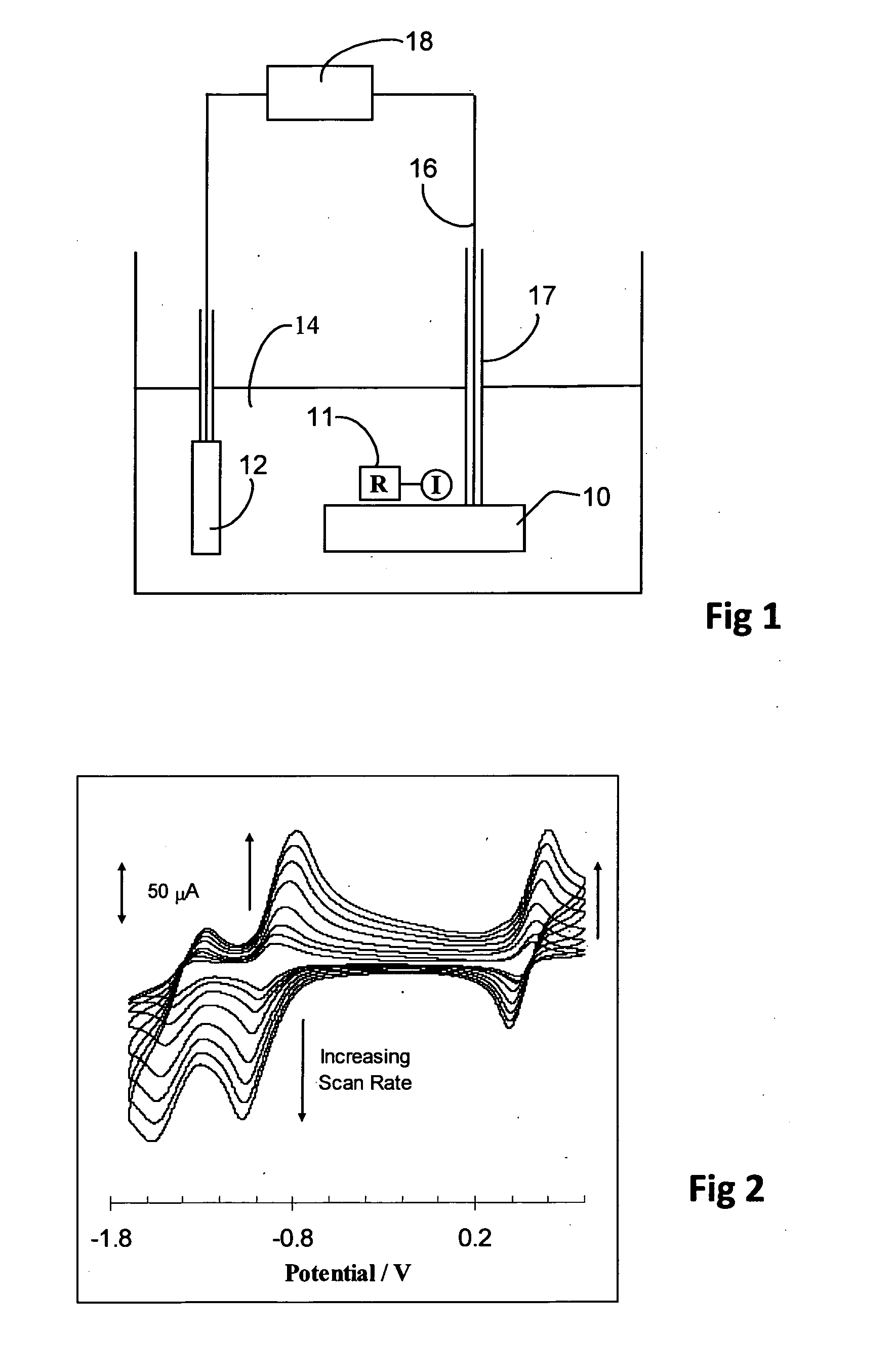 Electrochemical sensor utilising a dual redox system contained within a single molecule