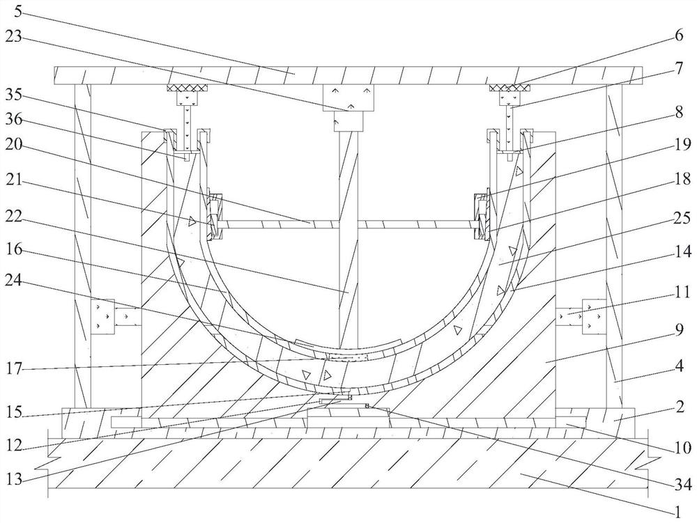 Ultrahigh aqueduct local dismantling and rebuilding system and construction method