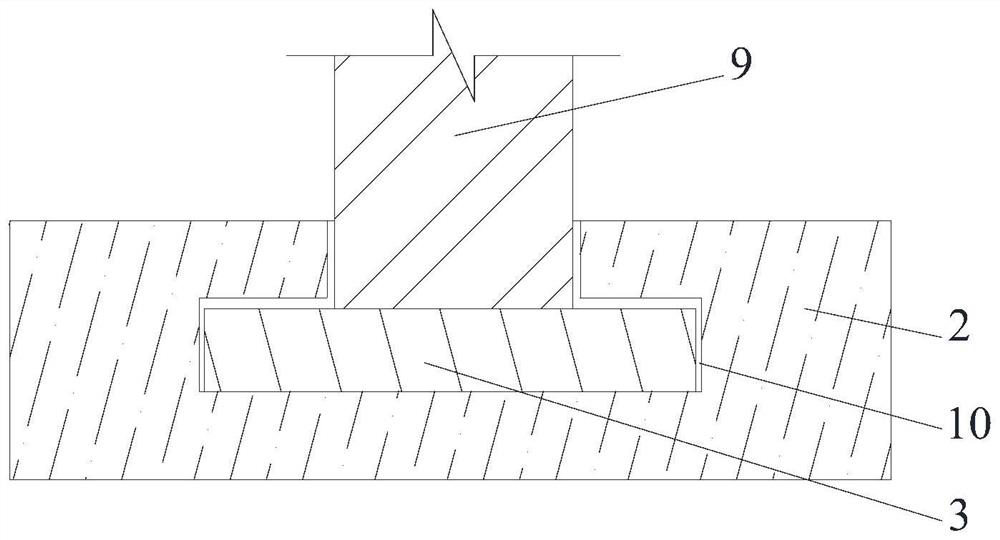 Ultrahigh aqueduct local dismantling and rebuilding system and construction method