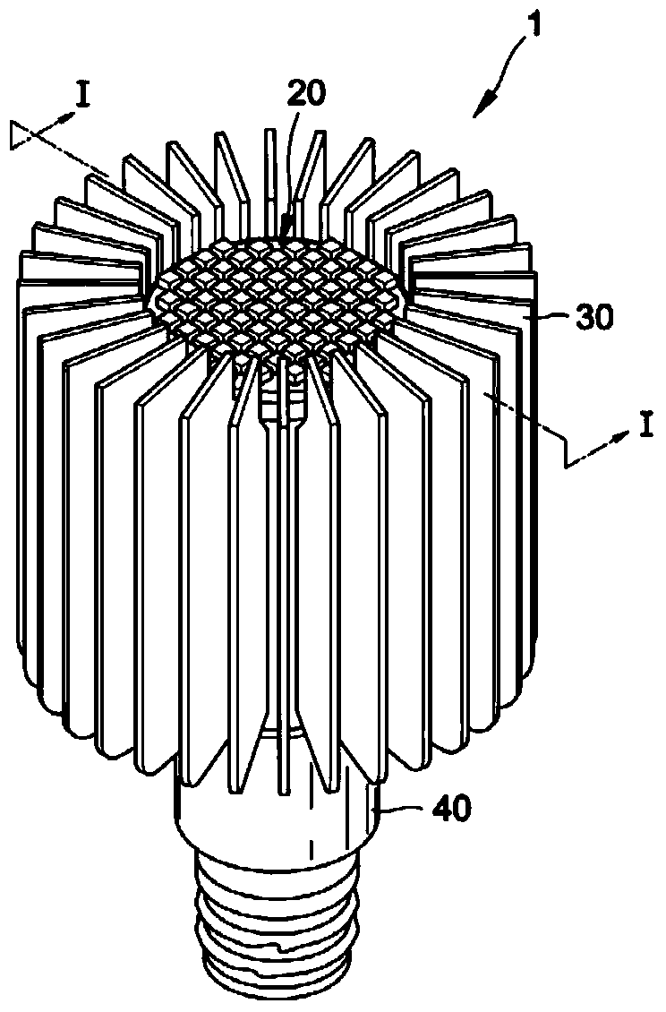 Heat cooling apparatus assembly of LED illuminating device having heat pipe and heat sink