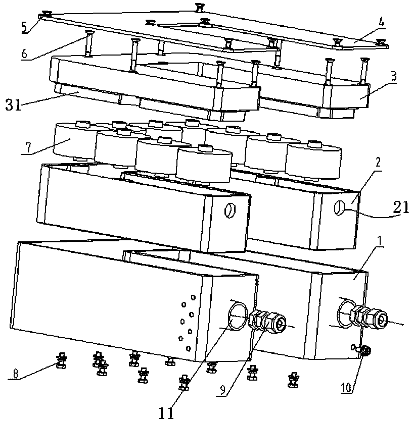 A capacitor energy storage unit and a high-voltage pulse generator